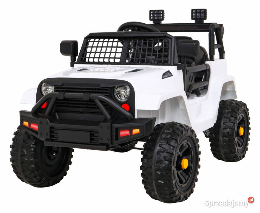 Autko Jeep Dark Night na akumulator dzieci Biały świętokrzyskie