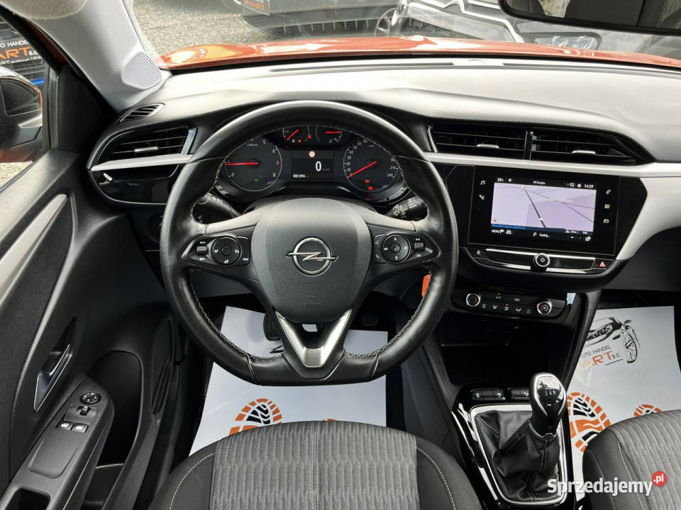 Opel Corsa Ledy NAVI Salon FV 23 Pomarańczowa śląskie
