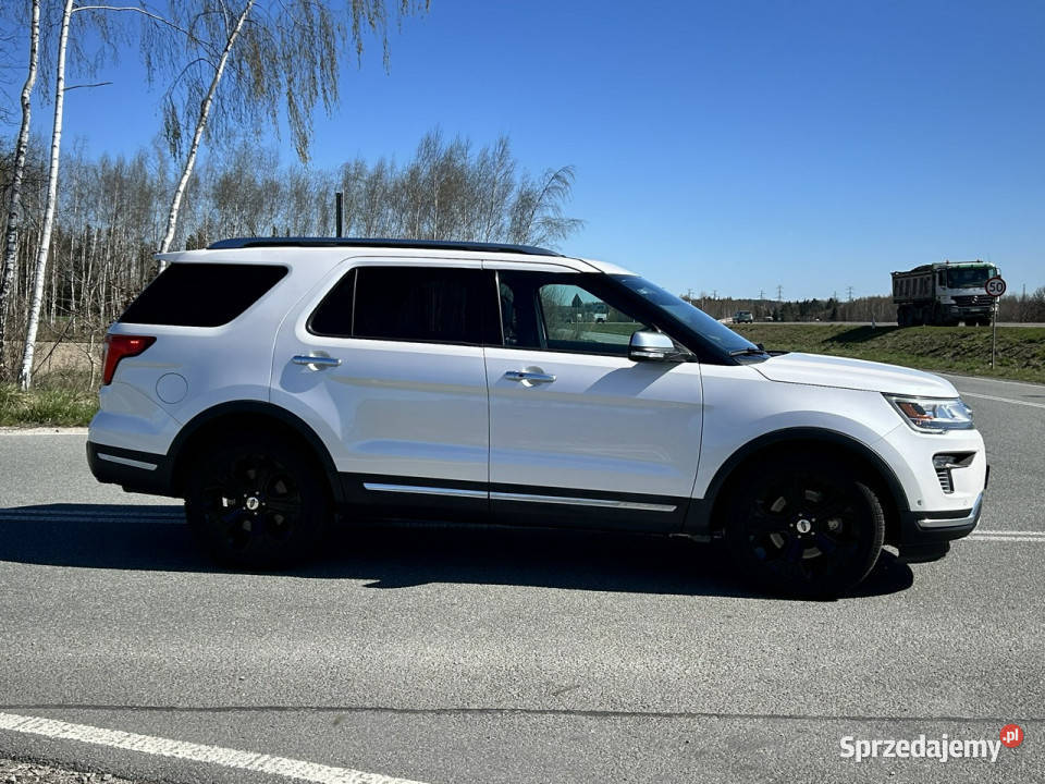 Ford Explorer 4x4 PLATINIUM 7 osobowy IV ogranicznik prędkości Siedlce