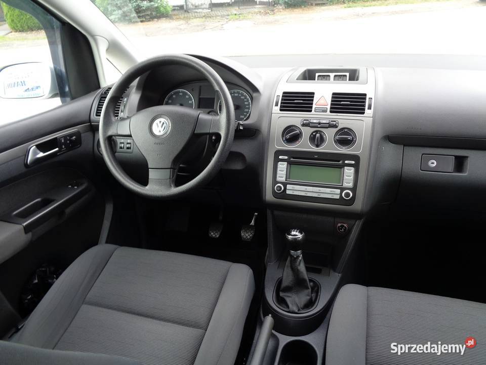 VW TOURAN 14 Sprowadzony tempomat Dolna Grupa