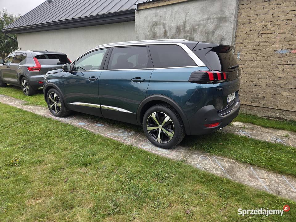 Peugeot 5008 GTLine 20 BlueHDi 177 2018 7 osób relingi dachowe Warszawa