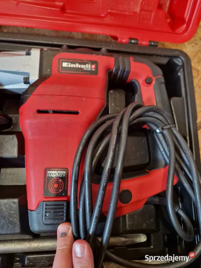 Młot Udarowy Einhell TEDH 12 1050 W SDS wielkopolskie Głogowa