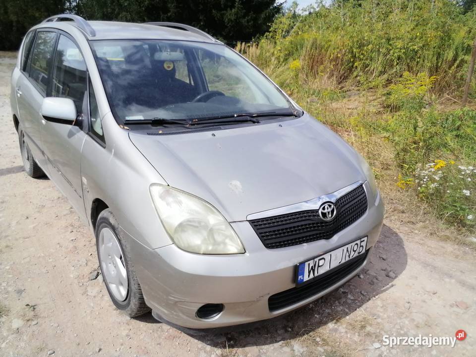 TOYOTA COROLLA VERSO 20 D4D 116 CZĘŚCI 116KM Corolla Verso Konstancin-Jeziorna
