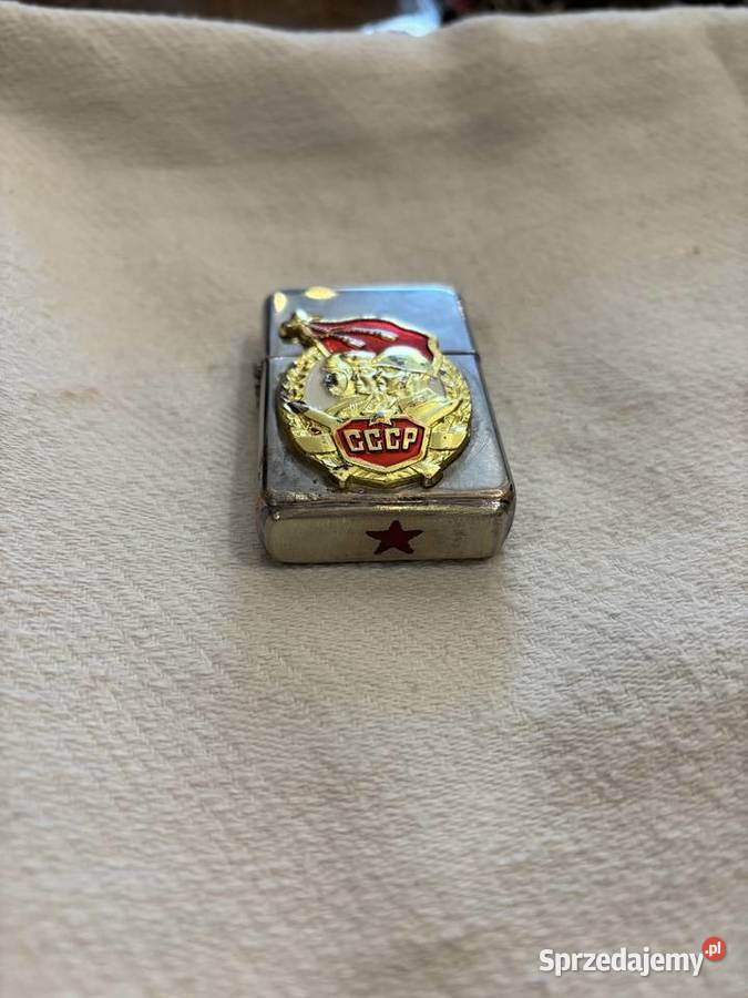 Zapalniczka żeliwna Armii Czerwonej ZSRK małopolskie Kraków sprzedam