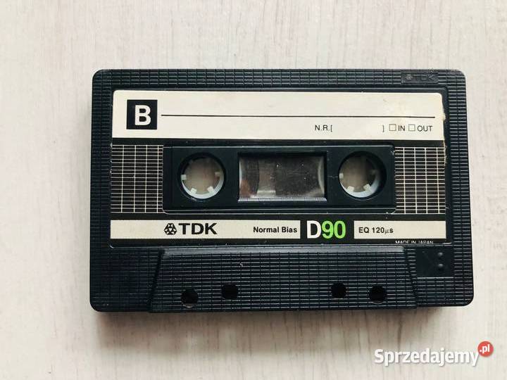 Kaseta magnetofonowa TDK D90 Łódź