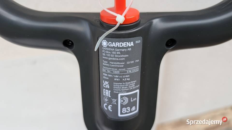 Akumulatorowa kosiarka ręczna Gardena 14620 20 Jadowniki sprzedam