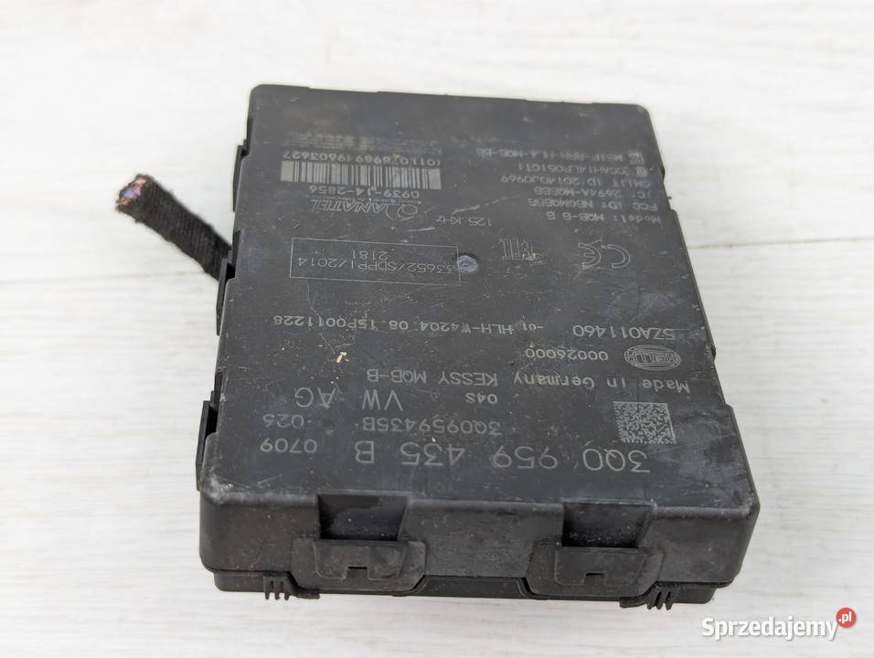 MODUŁ STEROWNIK KESSY VW PASSAT B8 3Q0959435B Pozostałe podlaskie Białystok