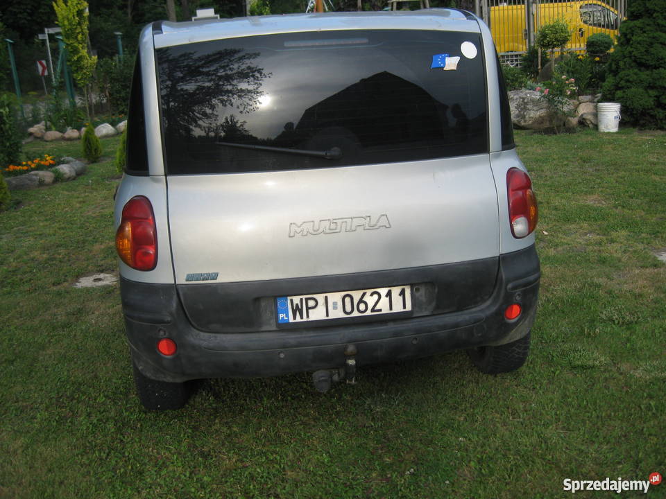 fiat multipla 19 niebieski Piaseczno