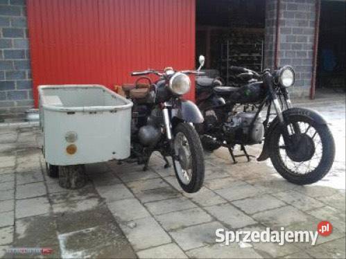 MZ ES 250 trophy jaskółka wózek kosz boczny Chełm