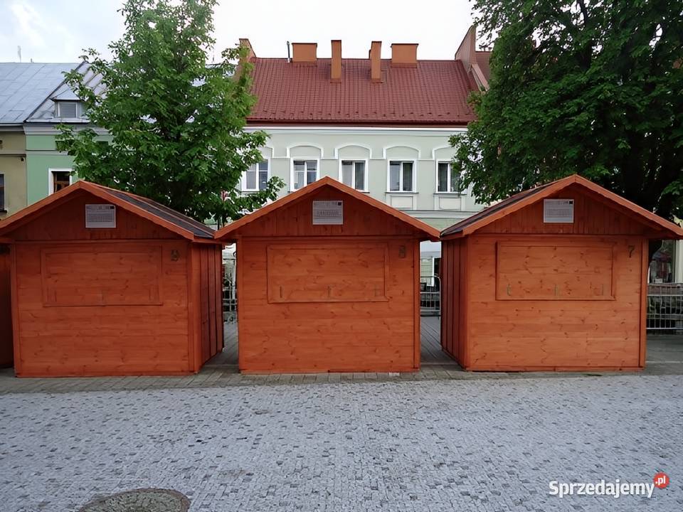 DOMEK HANDLOWY 1 DREWNIANY KIOSK SKLEPIK