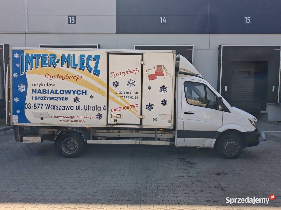 MercedesBenz Sprinter bliźniak chłodnia z windą 318520km mazowieckie Warszawa