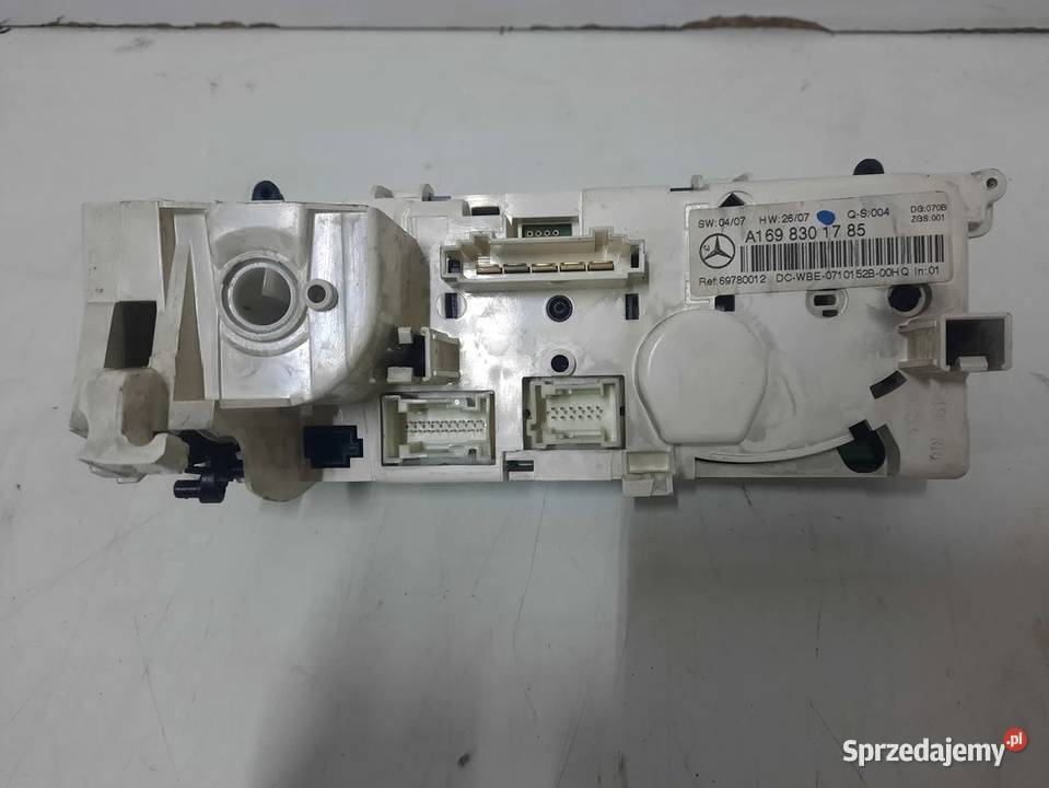 MERCEDES BKLASA W245 20 CDI PANEL KLIMATYZACJI świętokrzyskie Włoszczowa sprzedam