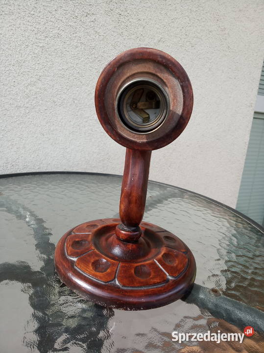 Piękny rzeźbiony kinkiet