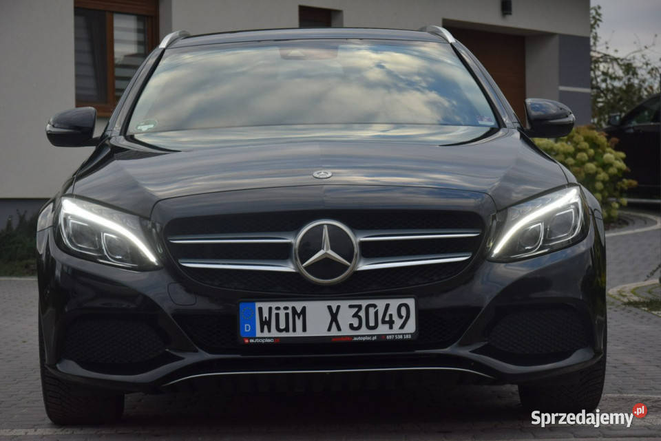 Mercedes C 200 16D Automat AMG 2018r 142 Navi garażowany Mercedes-Benz