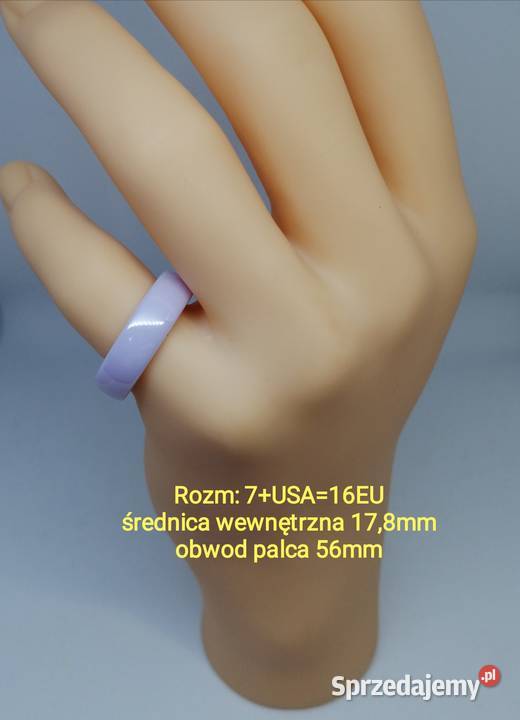 Pierścionki ceramiczne Stainless Steel pozłacane pozłacane Kobylany