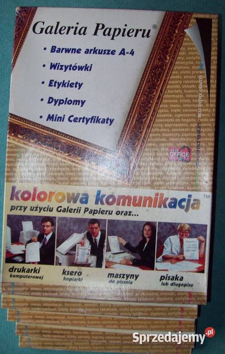 ARKUSZE BARWNE GALERIA PAPIERU 5 OPAKOWAŃ 50 Częstochowa