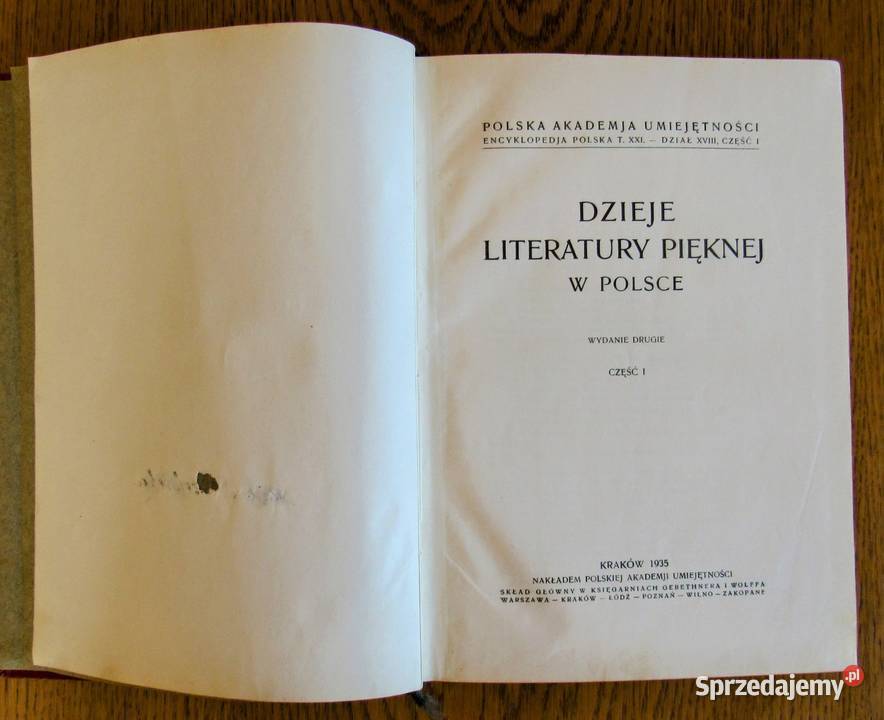 Dzieje literatury w Polsce Z Encyklopedii Bychawka Trzecia