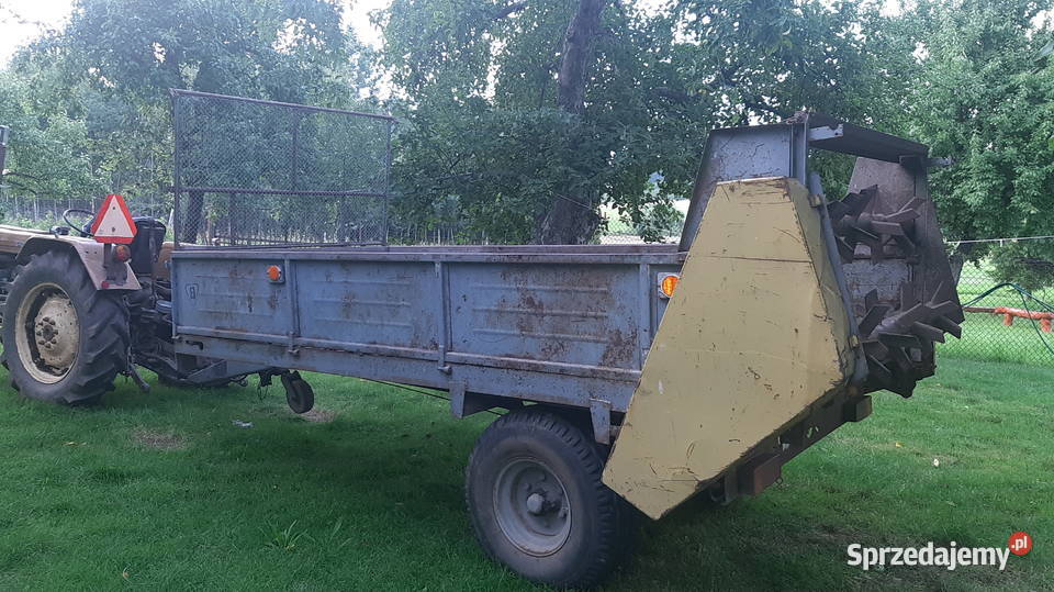 Rozrzutnik obornika jednoosiowy 35 T Agromet sprzedam