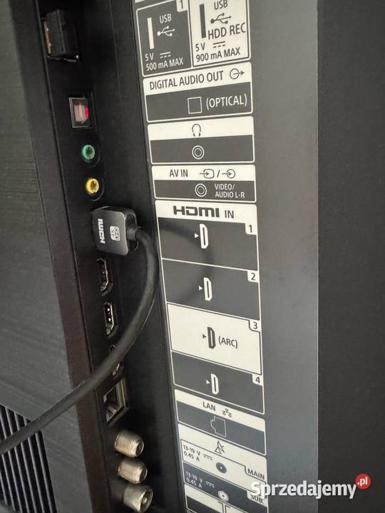 Telewizor Sony Brawia KD65XH909665 Telewizory