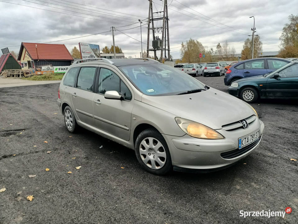 Peugeot 307 SW Peugeot 307 SW 20HDI 90 05r 7os I diesel małopolskie Tarnów