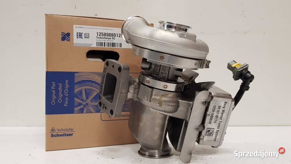 Nowa turbosprężarka BorgWarner KKK 12589880125