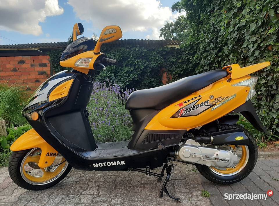 Mega zadbany duży mocny skuter Motomar Freedom Pozostałe wielkopolskie Tuczno