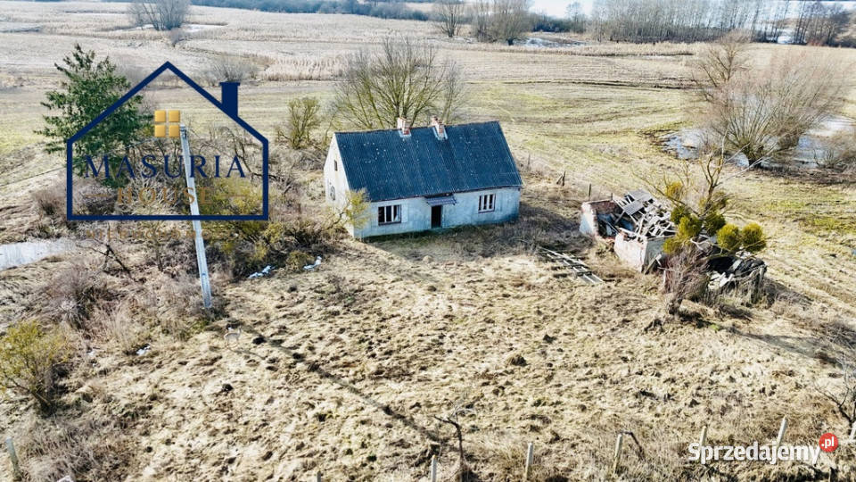 OKAZJA Siedlisko 100 m jeziora Goryńskiego 2600zł/m2 Sprzedaż warmińsko-mazurskie