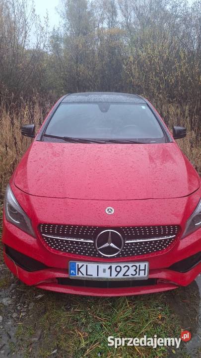 SPORTOWY Mercedes CLA 250 AMG 20 2016r kurtyny powietrzne małopolskie Nowy Sącz