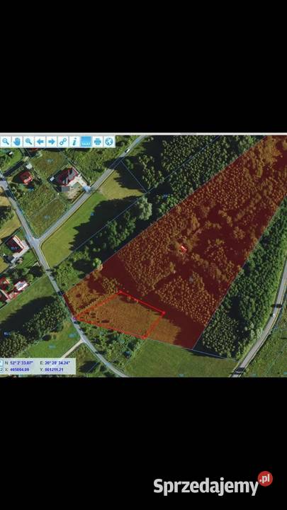 Działka siedliskowa Bieganów