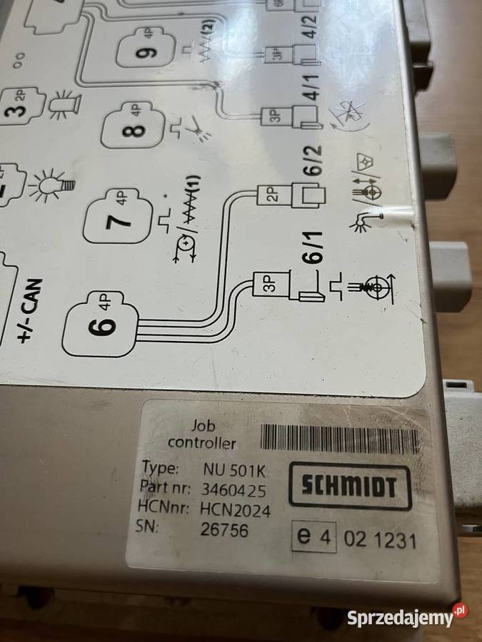 Sterownik posypywarki schmidt NU 501K CL Łask sprzedam