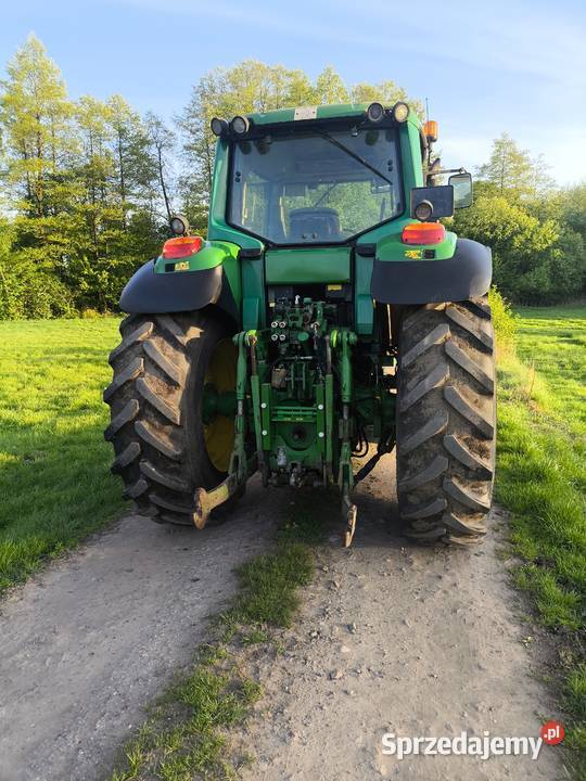 Ciągnik John Deere 6820 zwykła pompa skrzynia mazowieckie Maków Mazowiecki