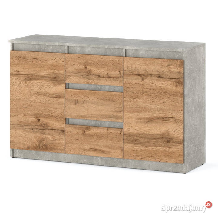 Komoda Wysoka Z 3 Szufladami 120 Pokój warmińsko-mazurskie Elbląg