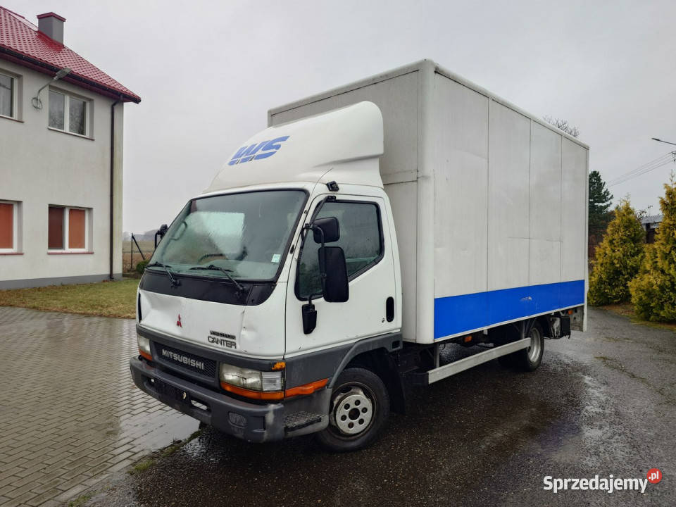 Mitsubishi Canter 3.0 (TURBO) * Kontener 4.2 * Winda * Możliwość montażu n… Miastków Kościelny