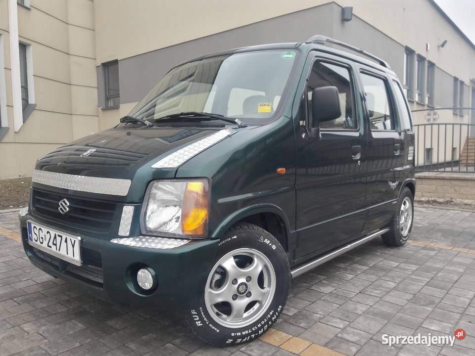 SUZUKI WAGON R 4x4 1999r Wspomaganie Elektryczne poduszka powietrzna Gliwice