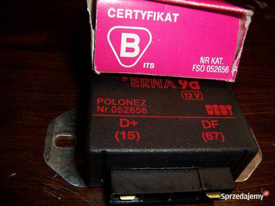 Regulator napięcia 9D do Polonez Fso śląskie Jastrzębie-Zdrój