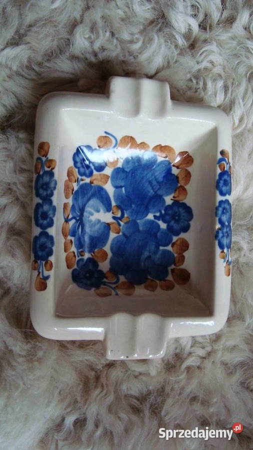 Wocławek piękna duża popielniczka Warszawa sprzedam