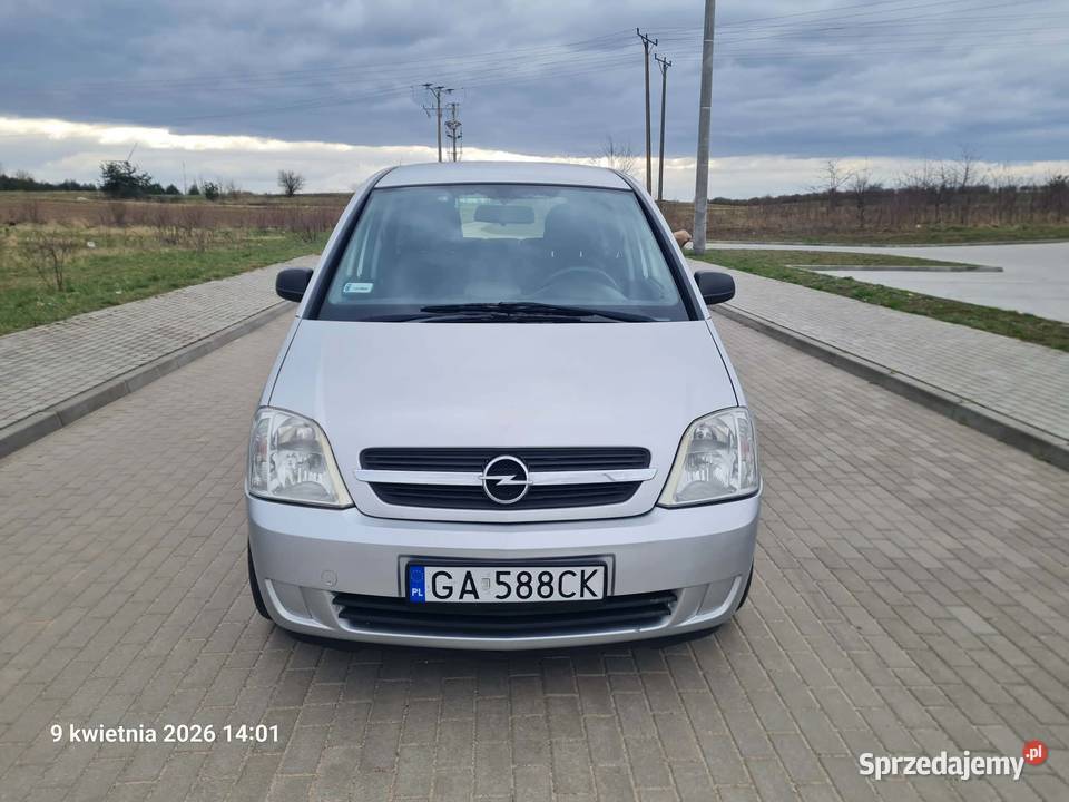 OPEL MERIVA sprawna długie opłaty manualna Grajewo sprzedam