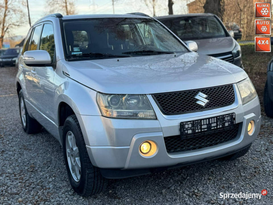 Suzuki Grand Vitara 24 4X4 BENZYNA reduktor II lakier metallic Łodygowice sprzedam
