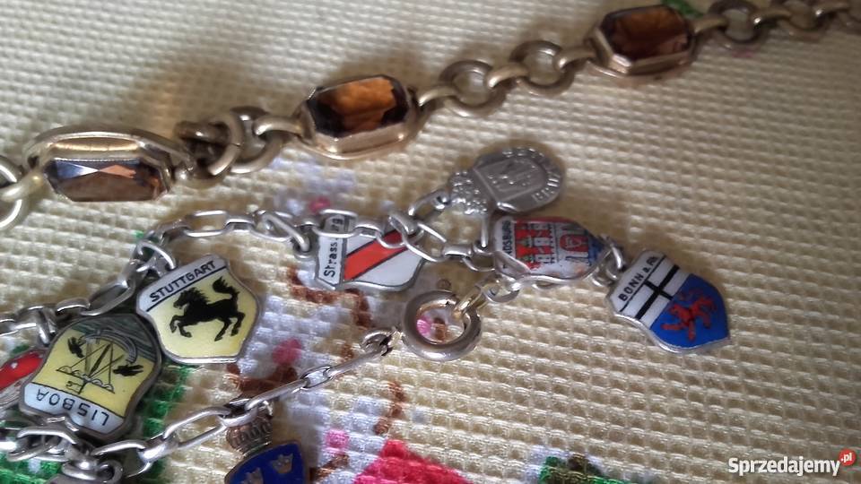 Warmet srevrne stare pierścionki Muszelka Nowy Sącz