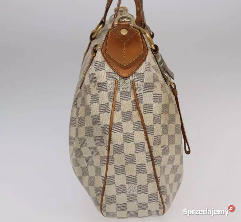 Oryginalna LOUIS VUITTON Damier Azur Evora MM Warszawa