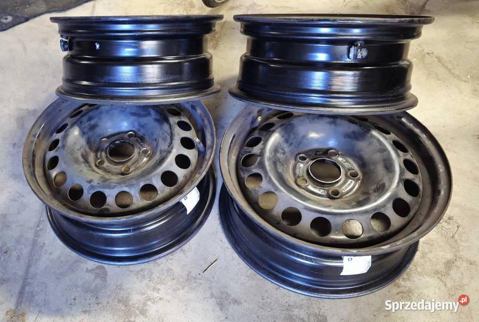 Felgi stalowe z czujnikami Opel Astra K 5x105 Dywaniki Poznań