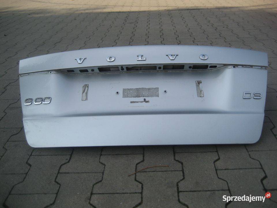 volvo s80 0712r klapa pokrywa bagażnika srebna Rakoniewice