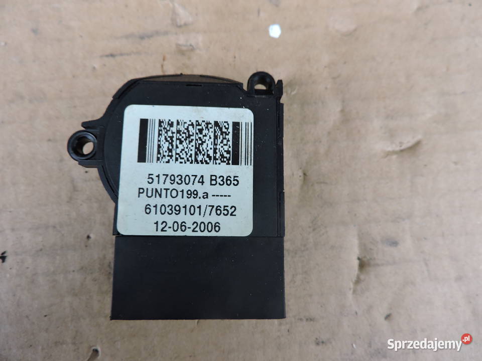 Kostka stacyjki Fiat Grande punto 14 Benzyna