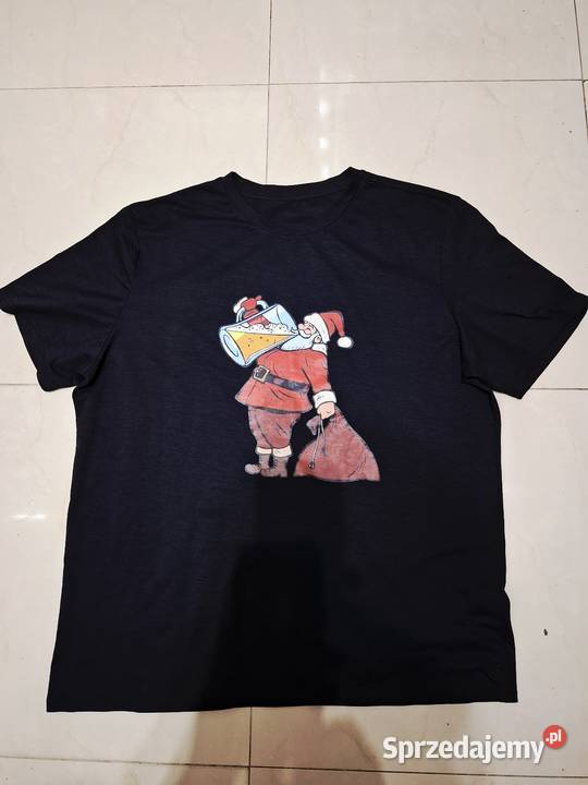 Tshirt 2XXL mikołaj świąteczny