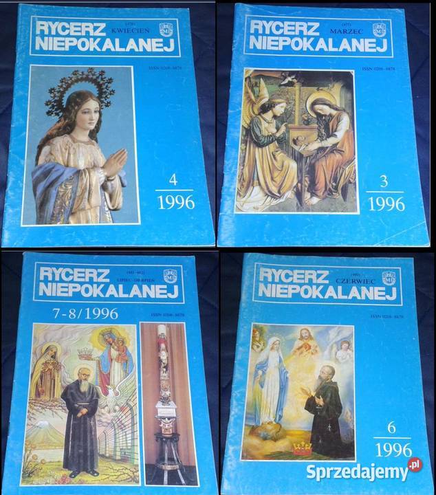 Rycerz Niepokalanej 4 z roku 1996 miękka Chełm