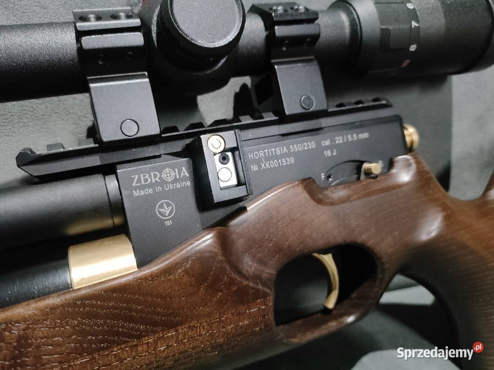 Wiatrówka PCP ZBROIA HORTITSIA 55mm mega celna i Sport i Wypoczynek Częstochowa sprzedam