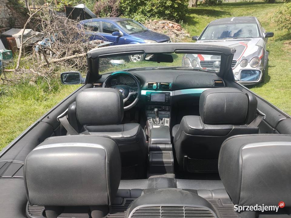BMW E46 330CI cabrio stan Zamiana przyciemniane szyby Pobiedna