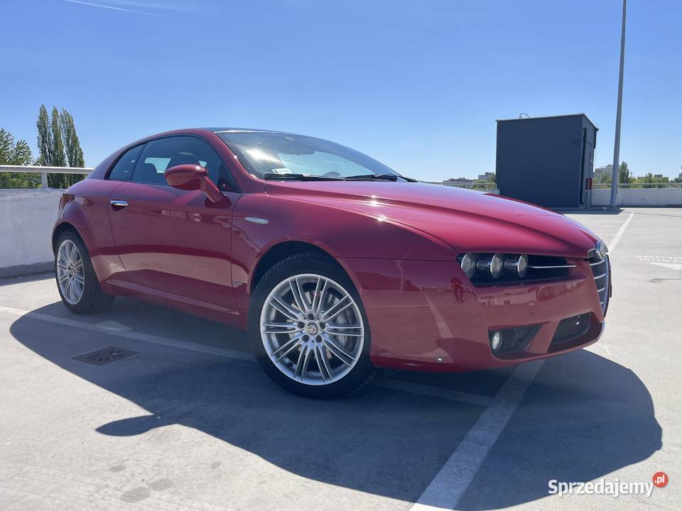 Alfa Romeo Brera czerwona 32 V6 JTS 260 napęd Q4 Warszawa