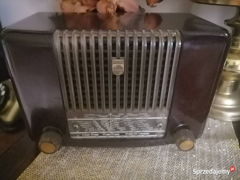 Stare Radio lampowe z lat 50 tych Sprawny Kraków