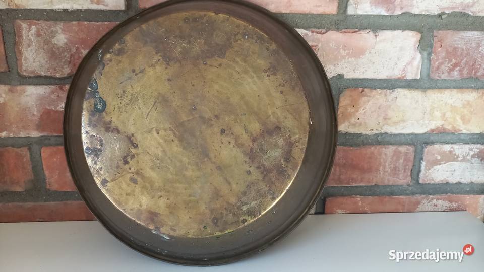 Miska metalowa mosiądzowana Taca 33 709 zachodniopomorskie